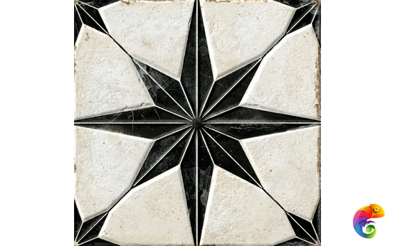 Гранит керамический 40465 FS STARLIGHT Black LT 22,3x22,3x0,9 см 40465