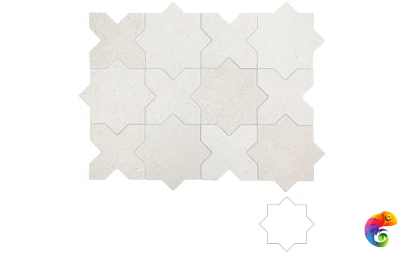 Гранит керамический 32724 ELDA STAR WHITE 16,8x16,8 см 32724