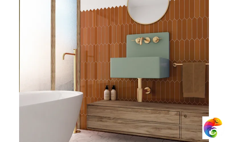 Плитка керамическая настенная 25830 ARROW Russet 5х25 см 25830