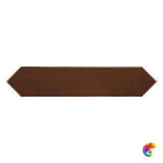 Плитка керамическая настенная 25824 ARROW Coffee 5х25 см 25824