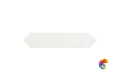 Плитка керамическая настенная 25835 ARROW Pure White 5х25 см 25835