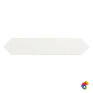 Плитка керамическая настенная 25835 ARROW Pure White 5х25 см 25835