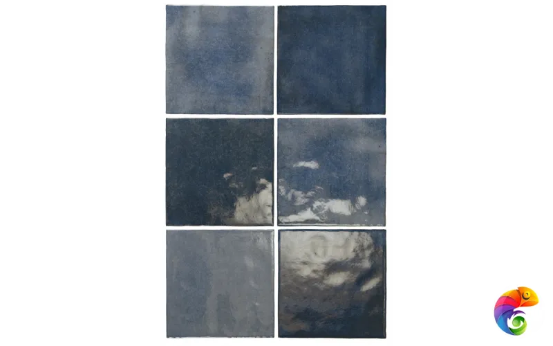 Плитка керамическая настенная 24460 ARTISAN Colonial Blue 13,2х13,2 см 24460