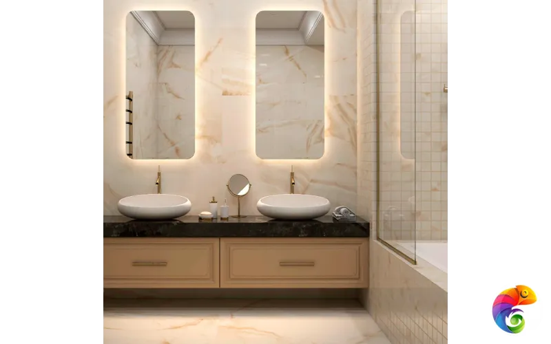 Гранит керамический полированный MARBLES FENIX Crema 60x120 см (старая упаковка) 004.869.0096.00909