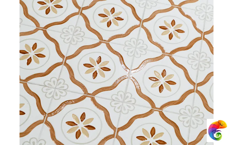 Гранит керамический 40462 LLEVANT CLAY PETALS LT 22,3х22,3 см 40462