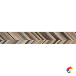 Гранит керамический 58611N JUST COLOR DECORI CHEVRON MIX Warm 20x120 см 58611N