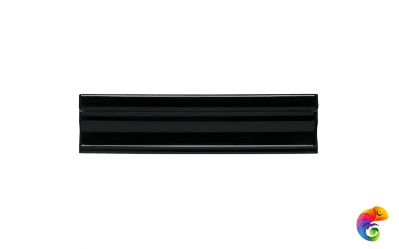 Cornisa Clasica Negro 3,5X15