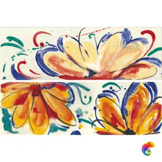 FLOWERS SUN MIX 20x60