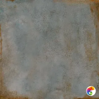 8327 RUST CYAN  100X100