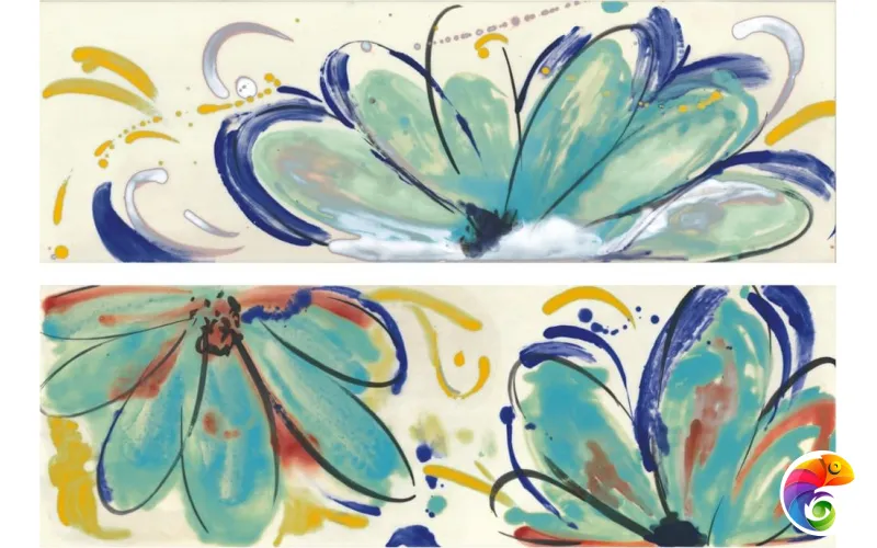 Керамическая плитка FLOWERS SEA MIX 20x60 IMOLA SHADES