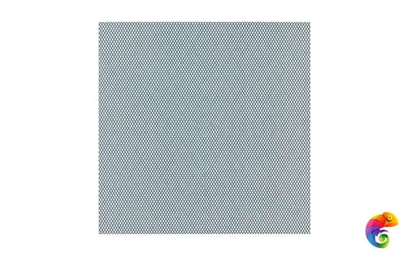 Carré light blue 40х40