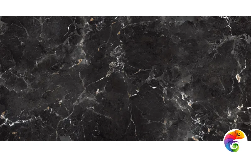 Керамогранит Maimoon Ceramica ХайГлосси Империал Блэк/Imperial Black 120х60 см HG Glossy