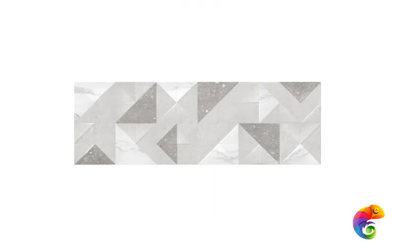Плитка настенная Origami grey серый 03 30х90 010100001308