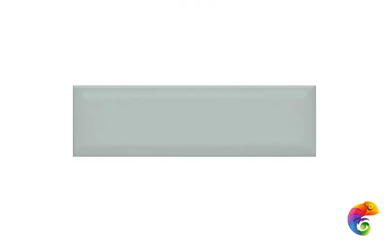 9012 плитка настенная Аккорд зеленый грань 8,5х28,5 9012
