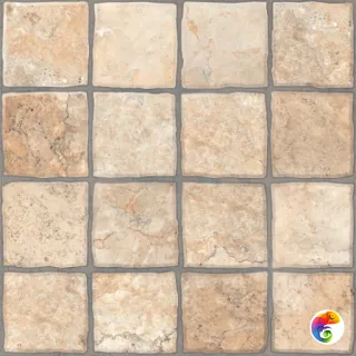 Карфаген 3 светло-бежевый 40х40