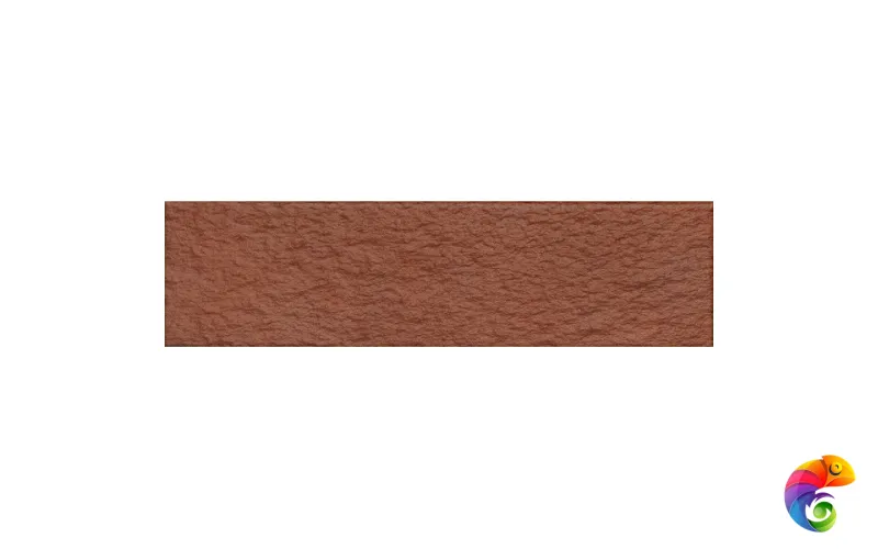 Клинкерная плитка Амстердам 2 рельеф терракота 24,5х6,5 