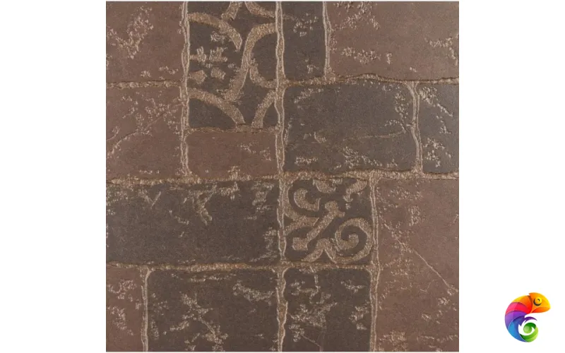 Керамогранит Бастион 4 коричневый 40х40 