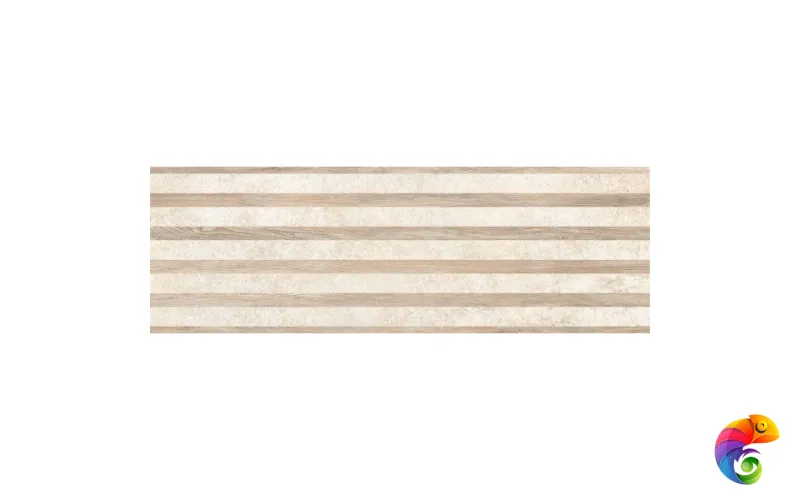 Плитка настенная Намиб 3Д бежевый 30х90 