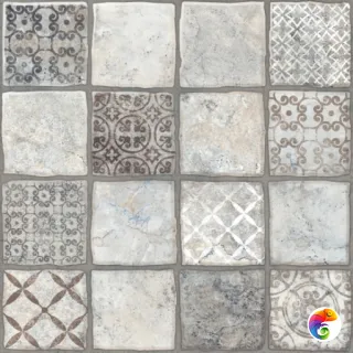 Карфаген 1Д декорированный 40х40