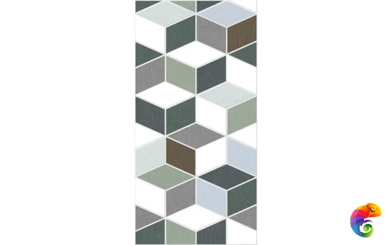 Плитка настенная Тренд 4Д зеленый 30х60 