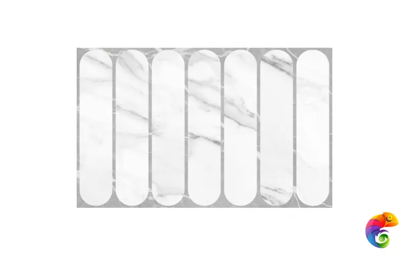 Плитка настенная Арко белый низ 03 25х40 010100001582