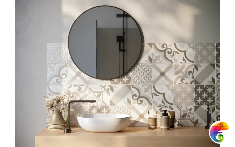 Керамогранит Creto Pixel 4 20х20 NEW DB_026