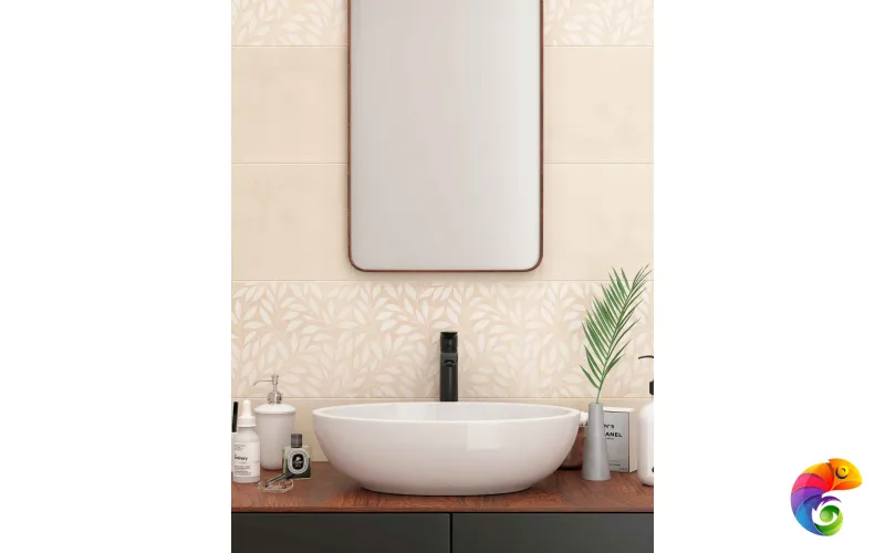 Плитка Creto Lei milk бежевый 25х40 00-00-5-09-10-11-2624