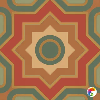 Simpolo Scs Mandala Gold 19,8х19,8 MPL-061857