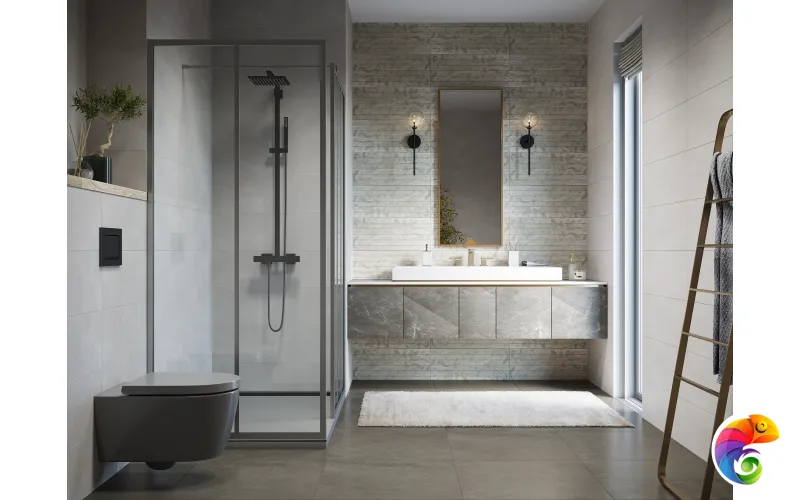 Декор Creto Chiron grey 01 25х60 D0440H29601