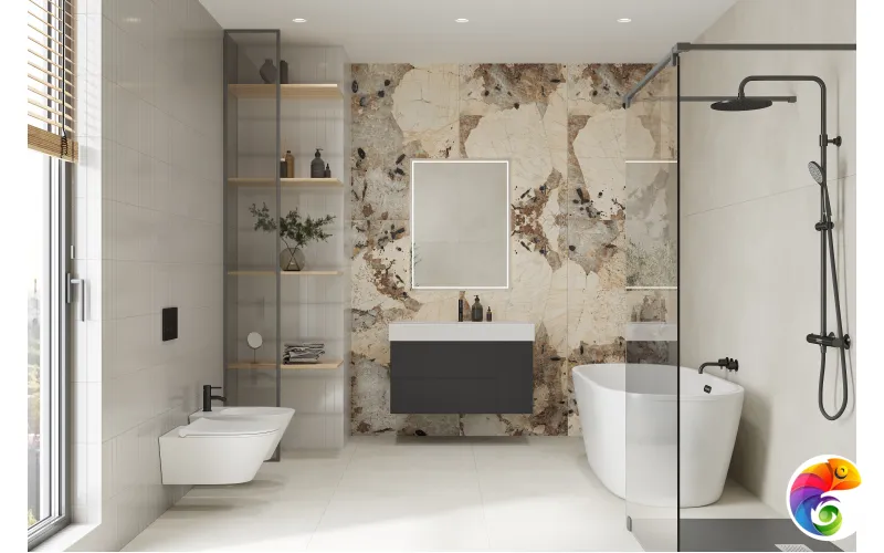 Керамогранит Creto Breccia Fantastico Sky 80х160 MPL-055744