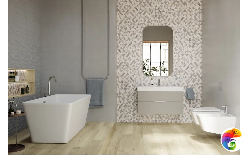 Плитка Creto Lorenzo vanilla бежевый 25х40 00-00-5-09-00-11-2610