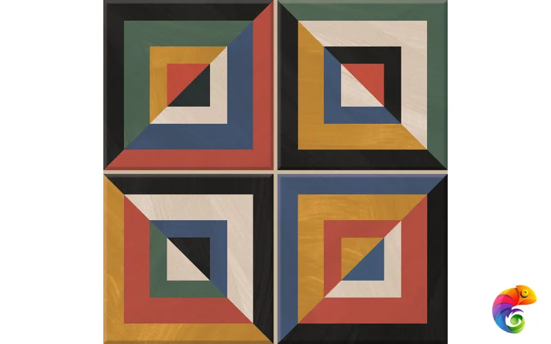 Керамогранит Simpolo Scs Mandala Red 19,8х19,8 MPL-061858