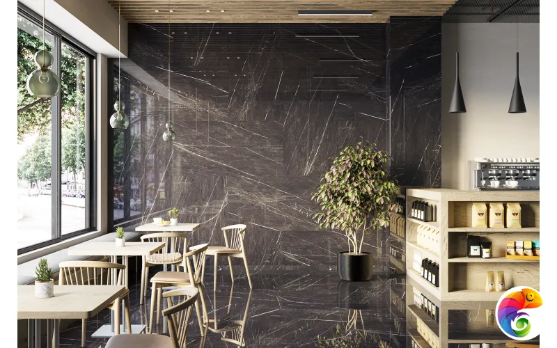 Керамогранит Creto Pietra Nero 80х160 MPL-055742