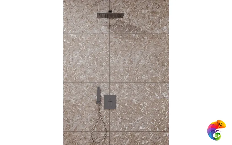 Вставка Creto Royal Sand Vetro Gold W\DEC M 25х75 NR Mat 1 SAX18D17200A