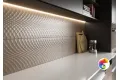 Плитка Meissen Arego Touch рельеф сатиновая серый 29x89 O-AGT-WTA092