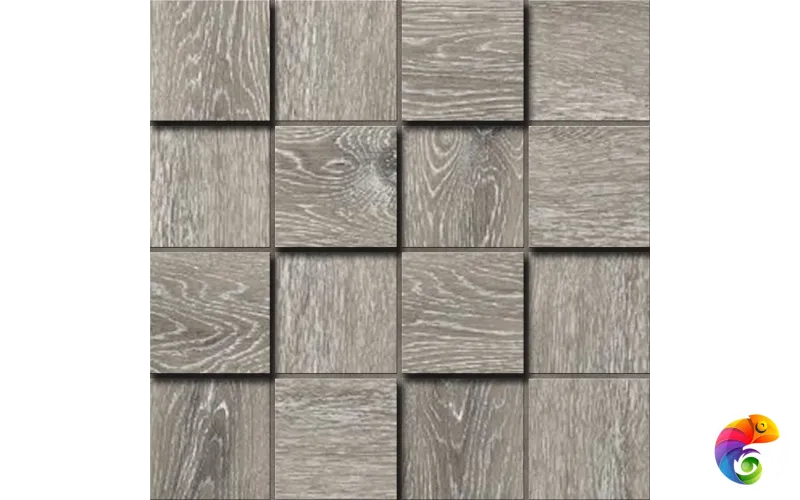 Мозаика Ametis DA03 Chess-3D (7,5x7,5) 30x30 непол. 10 мм 35000