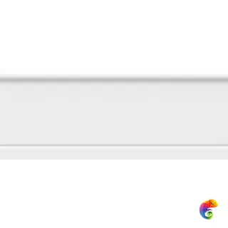 Бордюр Meissen Gatsby глянцевый белый 10х25 A-GT1U051/N