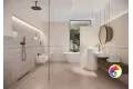 Плитка Meissen Arego Touch рельеф сатиновая серый 29x89 O-AGT-WTA092