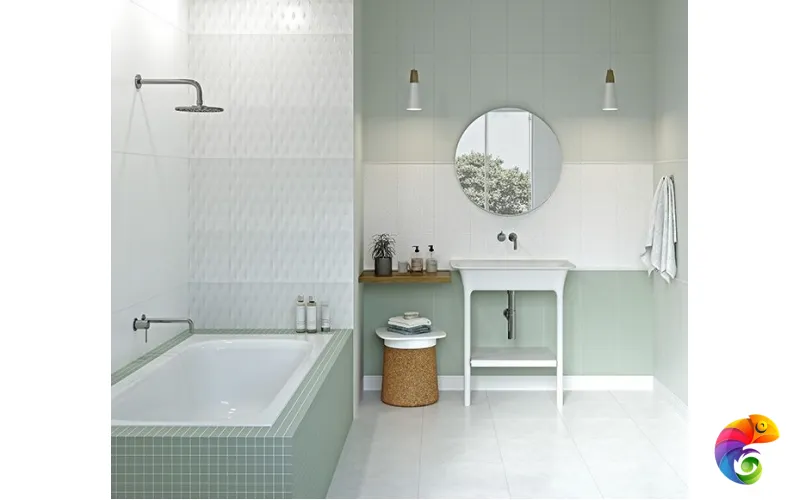 Плитка Meissen Trendy зеленый 25х75 TYU021D