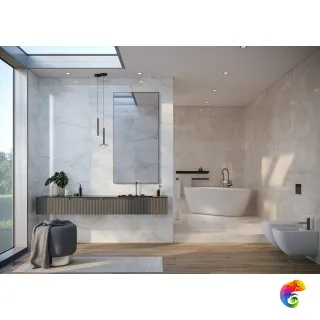 Meissen State синий ректификат 44,8x89,8 16886