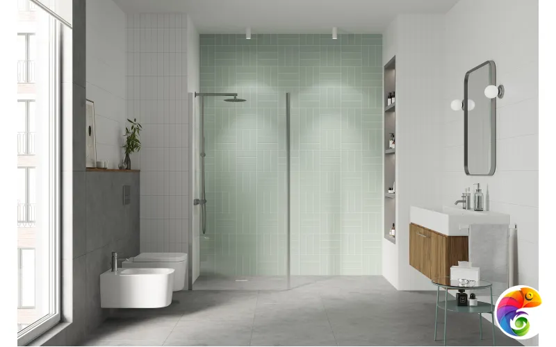 Плитка Creto Акварель Кокоа (Aquarelle cocoa) 5,75х24 BR_0026