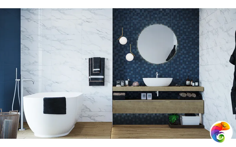 Вставка Creto Mono Quadra cloud 30х60 04-01-1-18-03-00-2441-0