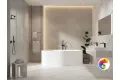 Керамогранит Meissen Bliss 17541 белый ректификат 60x120 17541