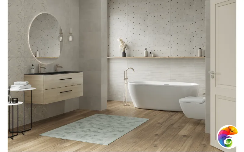 Плитка Creto Naomi Rock Line Graphite 30х60 NRL_P0009