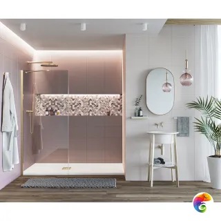 Вставка Creto Monica wave 25х40 04-01-1-09-05-01-2847-2