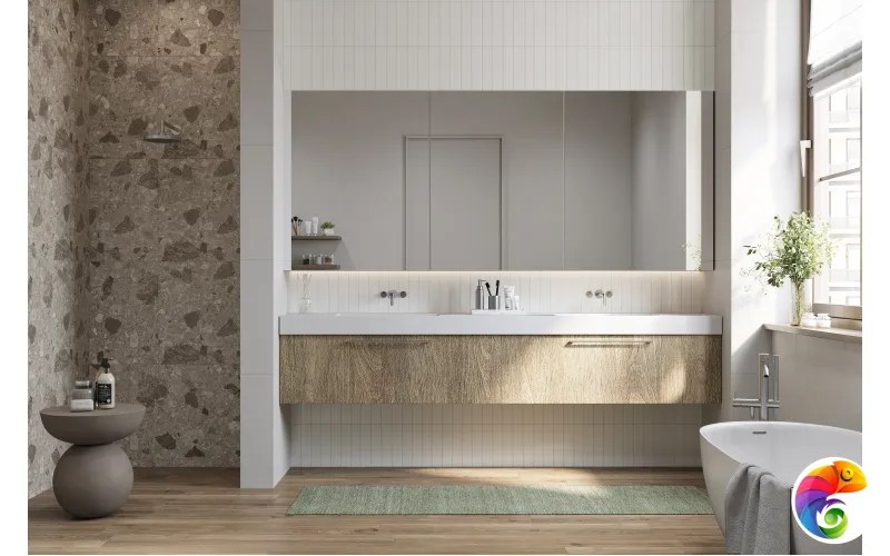 Плитка Creto Акварель Клауд (Aquarelle cloud) 5,75х24 BR_0014