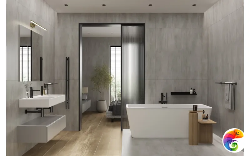 Керамогранит Creto Lines темно-серая 60х120