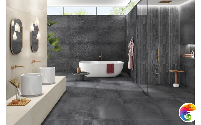 Керамогранит Creto Foil Aluminum White Decor 60х120 MPL-061486