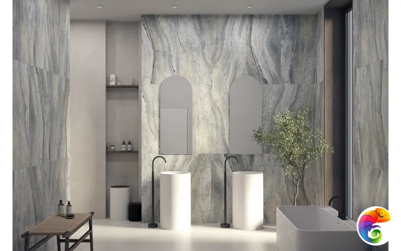 Керамогранит Meissen Elemento 17640 многоцветный ректификат 60x120 (пал.57,6м) 17640