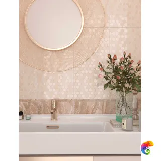 Вставка Creto Fermezza Tramonto 25х50 04-01-1-10-03-23-1861-2